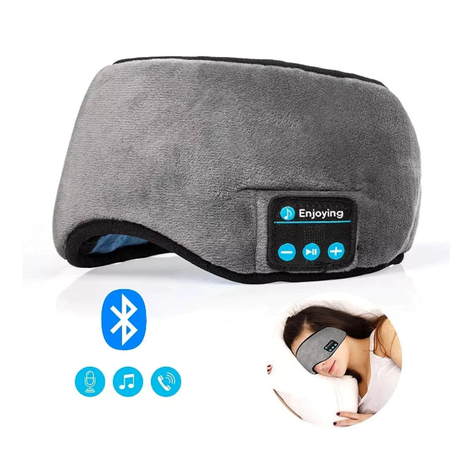 Máscara de Dormir com  Fone De Ouvido Bluetooth Confortável
